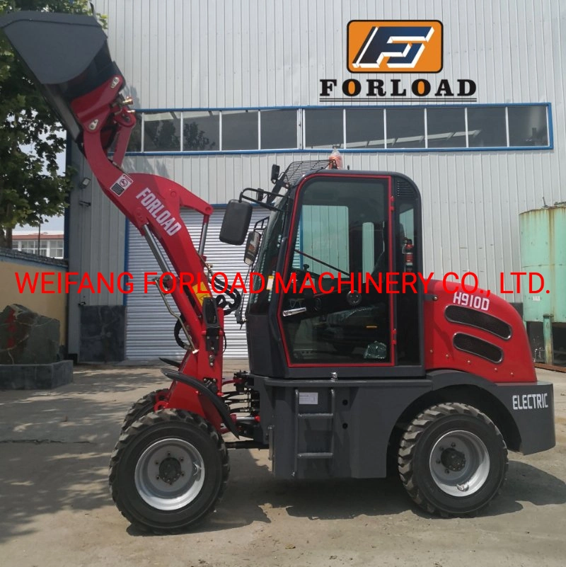 Forload Lithium Battery Trucks, Lithium Battery Forklift and Lithium Battery Wheel Loader, 800kgs Mini Loader for Sale